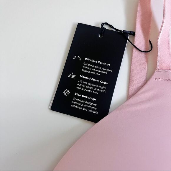 Knix WingWoman Contour Rose Water Bra Size 8 NWT - Picture 3 of 8